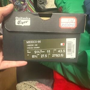 Onitsuka Tiger by Asics Mexico 66 Cream Samba Sneakers